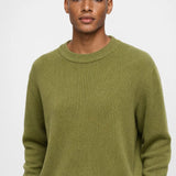 Męski Sweter – Prążkowana Struktura, Wygodny Na Chłodne Dni 3