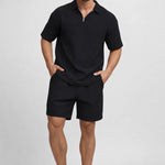 Męski Zestaw Casualowy – Wygodny Krój na Letnie Dni 2