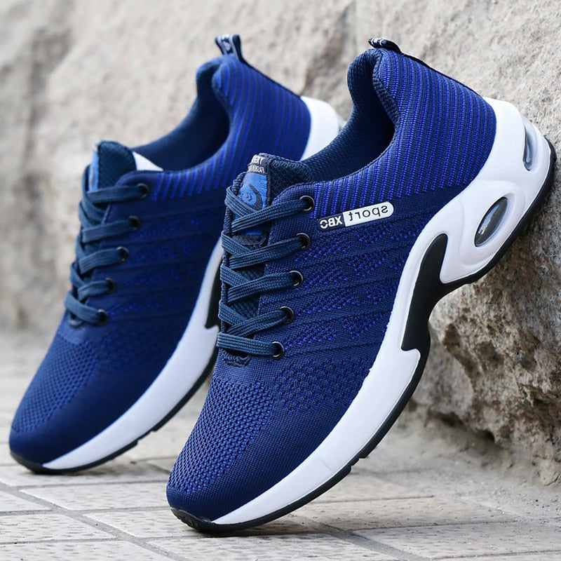Męskie Buty Sportowe – Oddychająca Siateczka i Amortyzacja 1