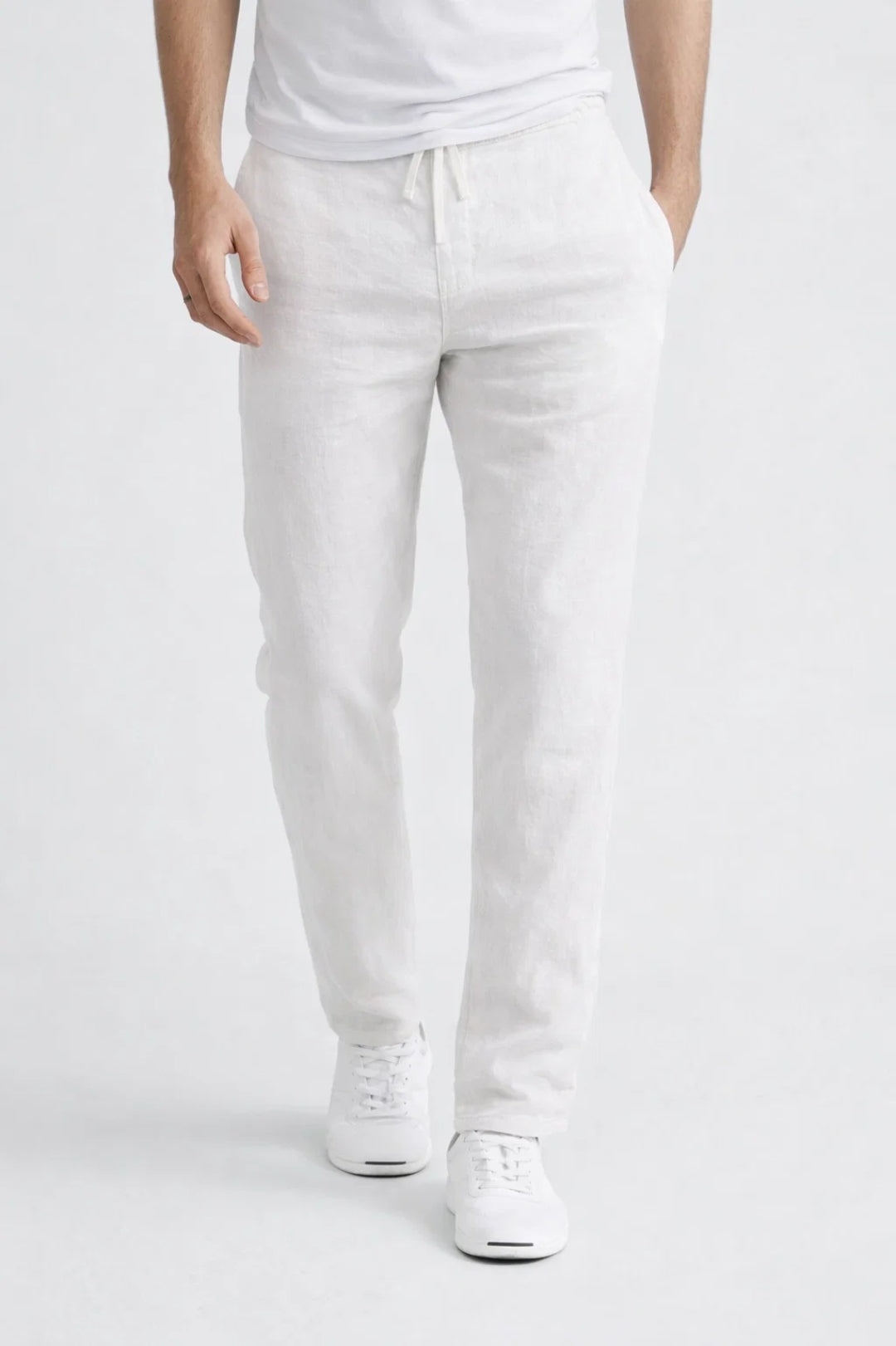 Męskie Spodnie Codzienne – Wygodne i Przewiewne na Lato 0