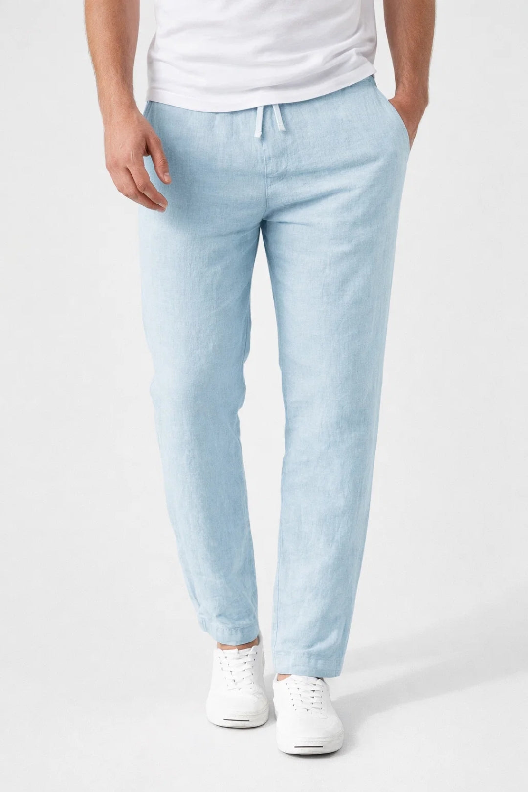 Męskie Spodnie Codzienne – Wygodne i Przewiewne na Lato 2