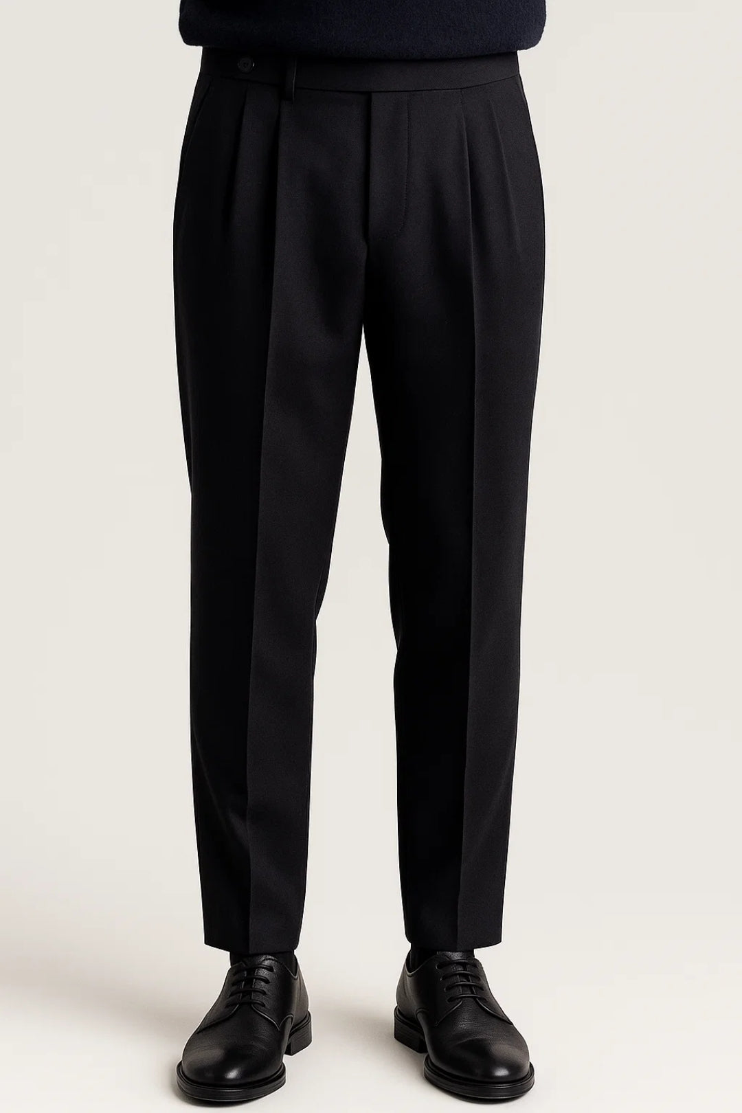 Męskie Spodnie – Elegancki Wysoki Stan dla Komfortu i Stylu 2