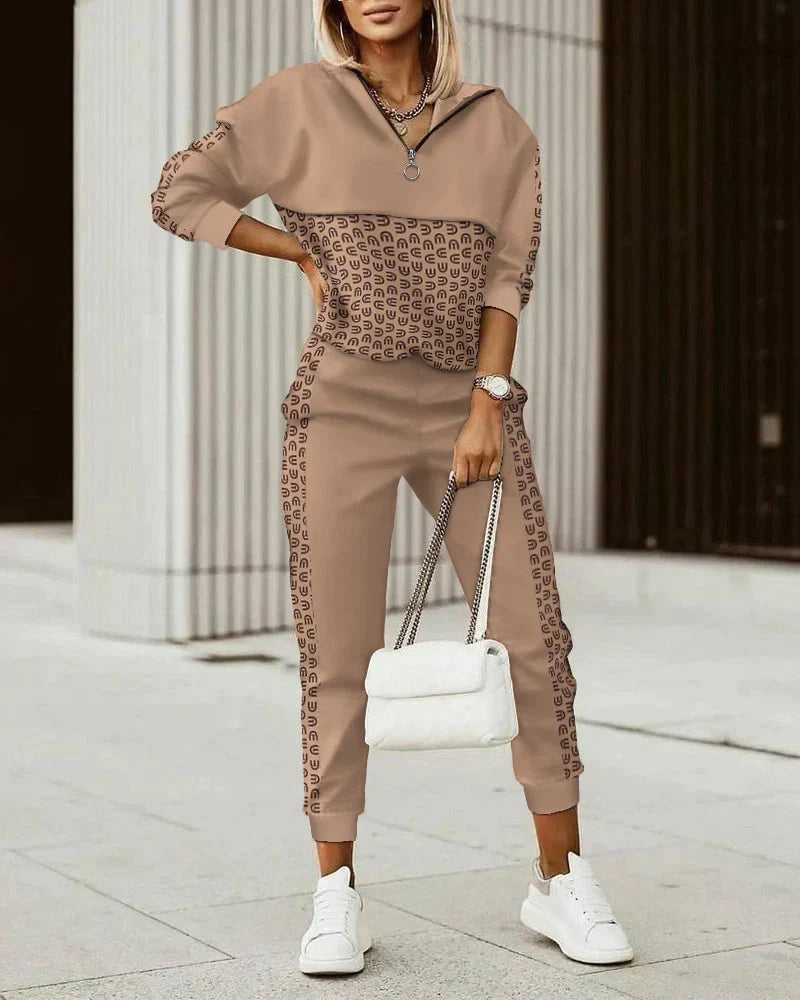 Młodzieżowy Zestaw Sportowy – Stylowa bluza z joggerami 1