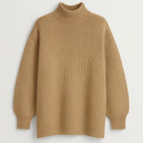 Nika Damski Sweter Oversize – Wysoki Kołnierz na Zimowe Dni 1