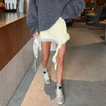 Nora Asymetryczna Spódnica Midi dla Kobiet – Koronkowy Styl na Letnie Wyjścia 7