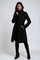 Płaszcz Zimowy Damski – Elegancki Trenchcoat z Wysokim Kołnierzem 1