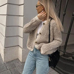 Sofia Damski Kardigan Teddy – Miękki i Stylowy Na Zimowe Wieczory 6