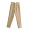Spodnie Damskie – Wysoka Talia z Vintage Akcentem, Elegancki Styl 23