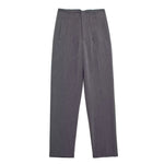 Spodnie Damskie – Wysoka Talia z Vintage Akcentem, Elegancki Styl 32