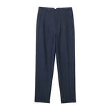 Spodnie Damskie – Wysoka Talia z Vintage Akcentem, Elegancki Styl 33