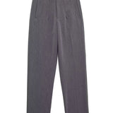 Spodnie Damskie – Wysoka Talia z Vintage Akcentem, Elegancki Styl 5