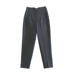Spodnie Damskie – Wysoka Talia z Vintage Akcentem, Elegancki Styl 8