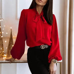 Stylowa Koszula Damska – Elegancki Design z Ozdobną Kokardką 6