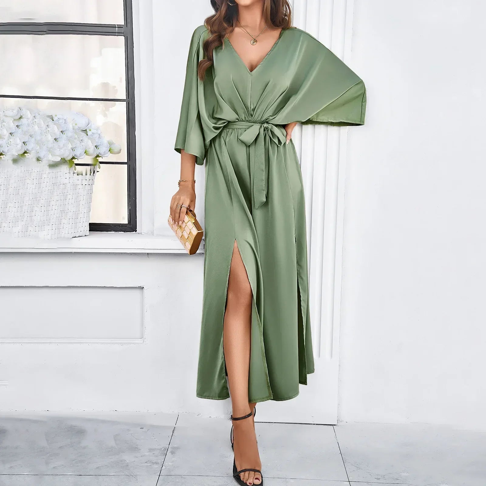 Stylowa Sukienka Maxi – Lekka, Elegancka na Letnie Dni 2