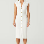 Stylowa Sukienka Midi – Elegancki Krój z Rozcięciem na Wesele 3