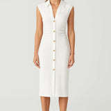 Stylowa Sukienka Midi – Elegancki Krój z Rozcięciem na Wesele 3