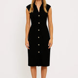 Stylowa Sukienka Midi – Elegancki Krój z Rozcięciem na Wesele 4