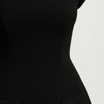 Stylowa Sukienka Mini – Nowoczesny Krój z Stójką na Każdą Okazję 4