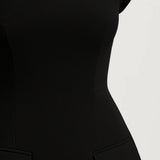 Stylowa Sukienka Mini – Nowoczesny Krój z Stójką na Każdą Okazję 4