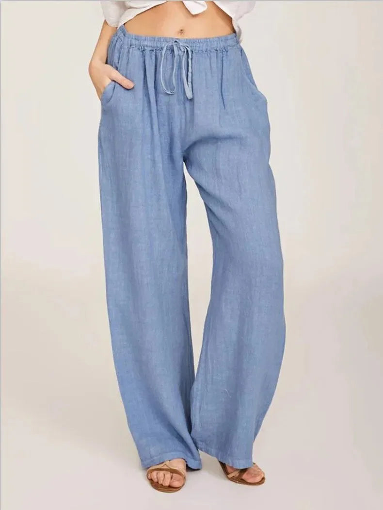 Stylowe Spodnie Casual – Przewiewny Krój na Codzienne Stylizacje 2