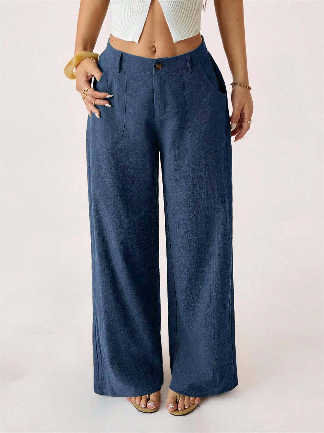 Stylowe Spodnie Letnie Damskie – Wygodne i Przewiewne na Upalne Dni 8