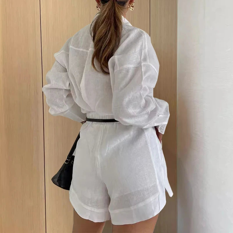 Stylowe Zestawy Casual – Komfortowy Letni Strój z Kieszeniami 3