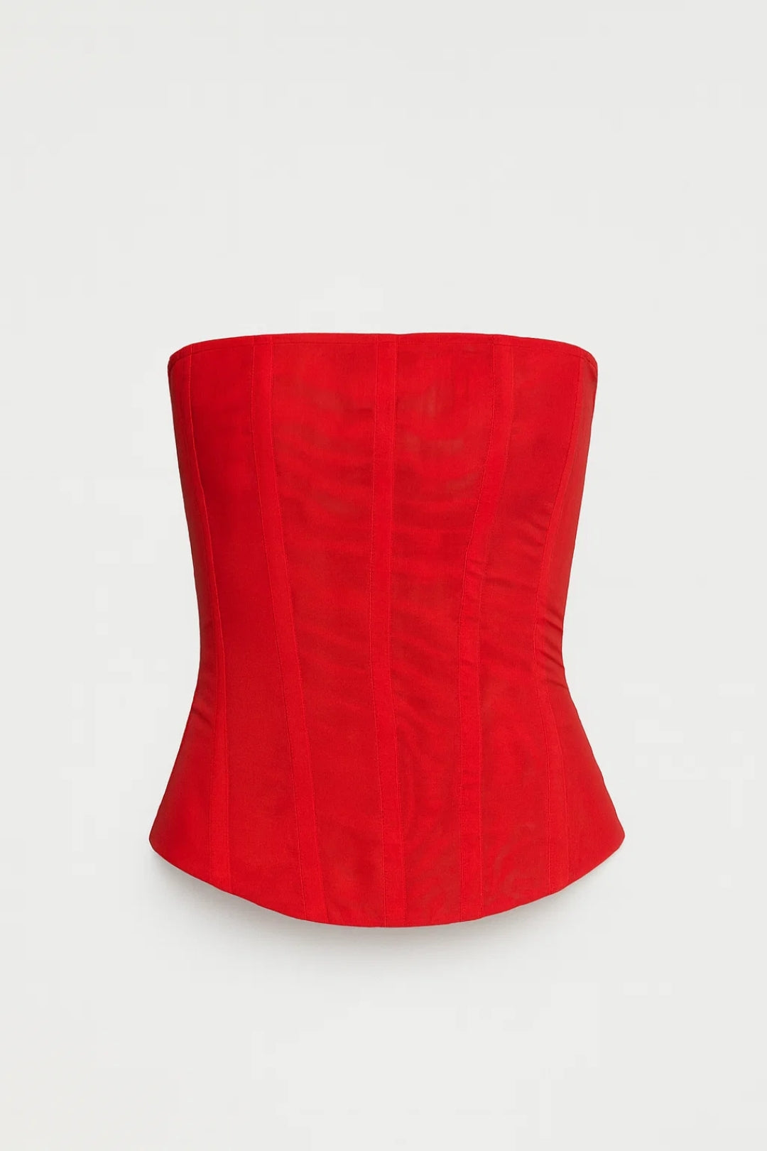 Stylowy Gorsetowy Top – Bezramiączkowy Krój Podkreślający Figurę 1