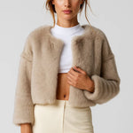 Stylowy Płaszcz Krótki – Elegancki i Wszechstronny Model 0