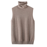 Stylowy Sweter Bez Rękawów – Wygodna Wełna Merynosowa na Każdą Porę 9