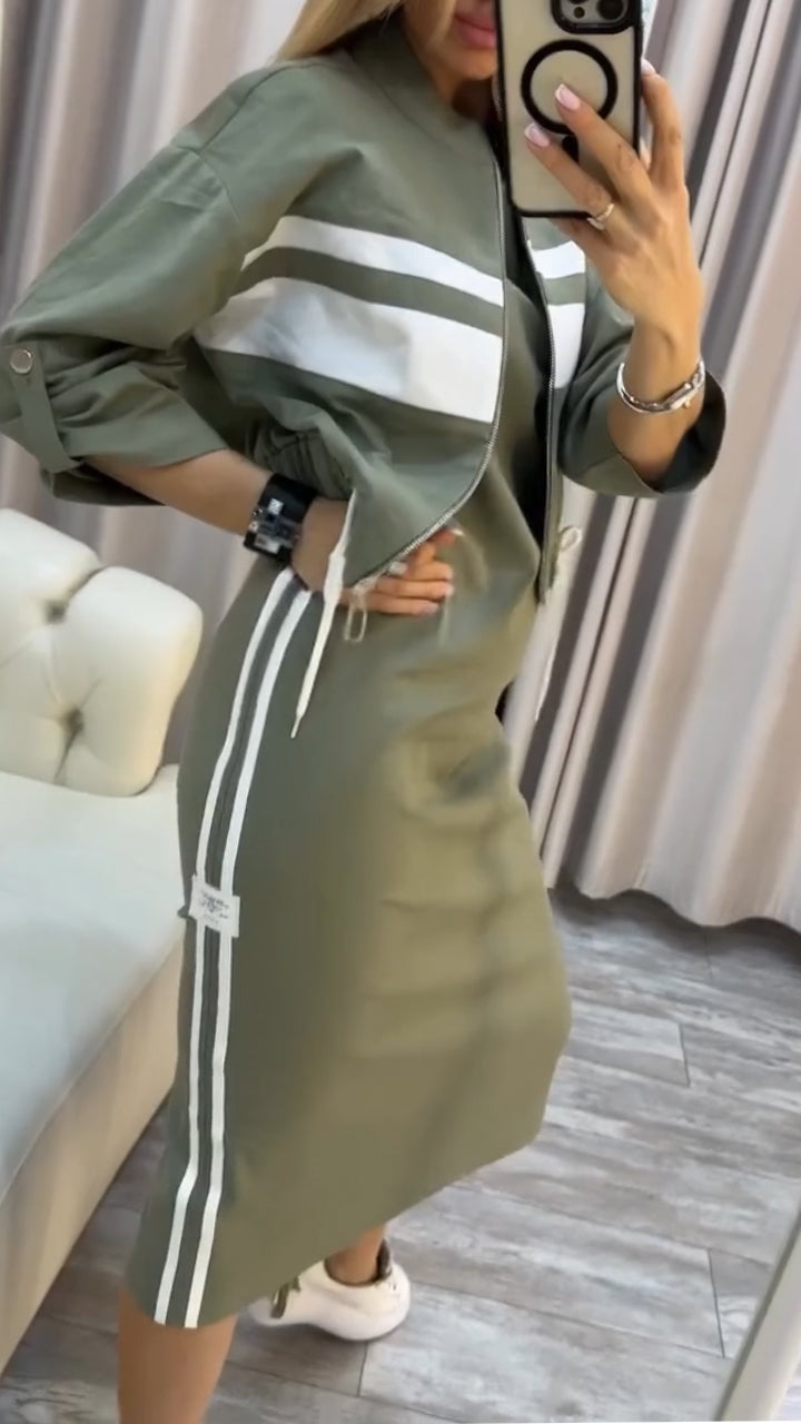 Stylowy Zestaw Dresowy Damski – Sportowy Luz i Elegancja 5