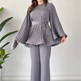 Stylowy Zestaw Dwuczęściowy – Elegancki i Wszechstronny Look 0