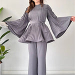 Stylowy Zestaw Dwuczęściowy – Elegancki i Wszechstronny Look 1