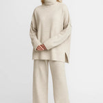 Stylowy Zestaw Odzieży Codziennej – Wygodny Oversize na Zimowe Dni 1