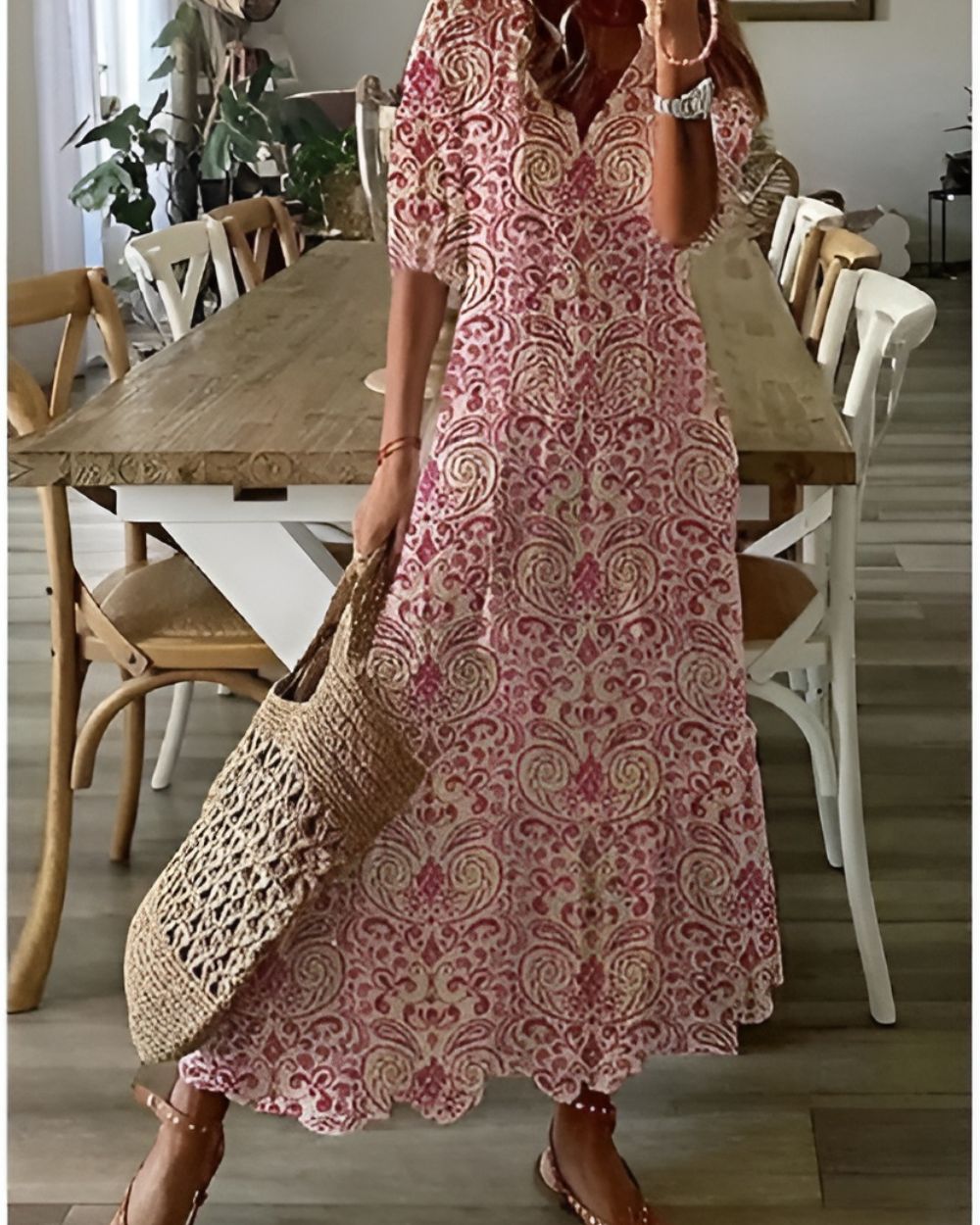 Sukienka Boho Celina – Luźny krój i komfort na co dzień 4