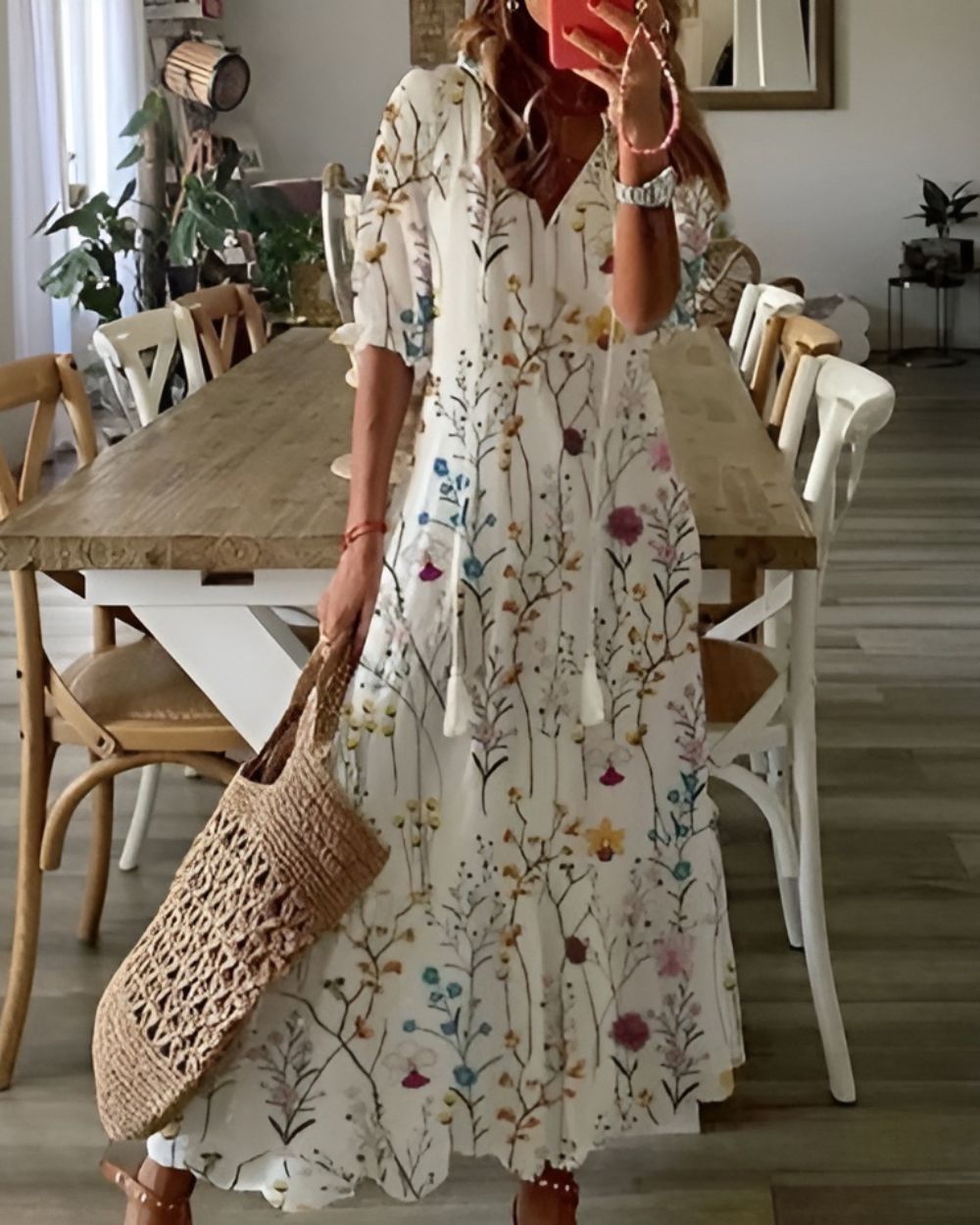 Sukienka Boho Celina – Luźny krój i komfort na co dzień 6