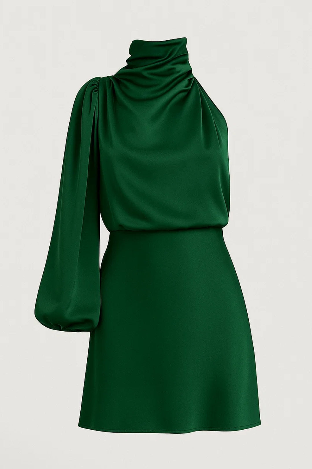 Sukienka Damska – Asymetryczny Krój na Wieczorne Wyjścia 1