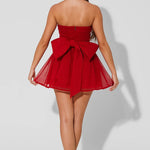 Sukienka Dziewczęca – Bez Ramiączek z Tiulową Spódnicą na Imprezy 3