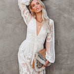 Sukienka Maxi Boho – Elegancki Dekolt V na Letnie Dni 1