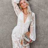 Sukienka Maxi Boho – Elegancki Dekolt V na Letnie Dni 1