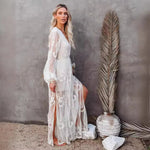 Sukienka Maxi Boho – Elegancki Dekolt V na Letnie Dni 4