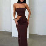 Sukienka Maxi – Elegancki Halter Neck na Letnie Imprezy 1