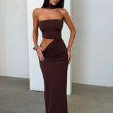 Sukienka Maxi – Elegancki Halter Neck na Letnie Imprezy 1