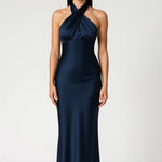 Sukienka Maxi – Elegancki Halter na Wesele i Uroczyste Okazje 0