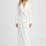 Sukienka Maxi – Elegancki Krój Marynarki na Wesele 0