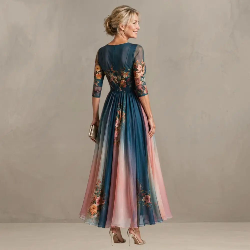 Sukienka Maxi – Kwiatowy Wzór Boho na Letnie Uroczystości 5