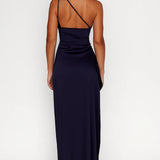 Sukienka Maxi – Zmysłowy Krój z Wysokim Rozcięciem na Wesele 2