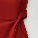 Sukienka Midi Elegancka – Stylowy Krój z Falbanami na Wesele 3