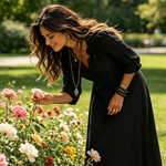 Sukienki Maxi Boho – Elegancki Dekolt w Serek na Letnie Dni 7