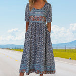 Sukienki na Wesele – Elegancki Boho Print i Komfort na Każdą Okazję 10