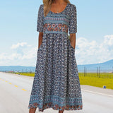 Sukienki na Wesele – Elegancki Boho Print i Komfort na Każdą Okazję 10